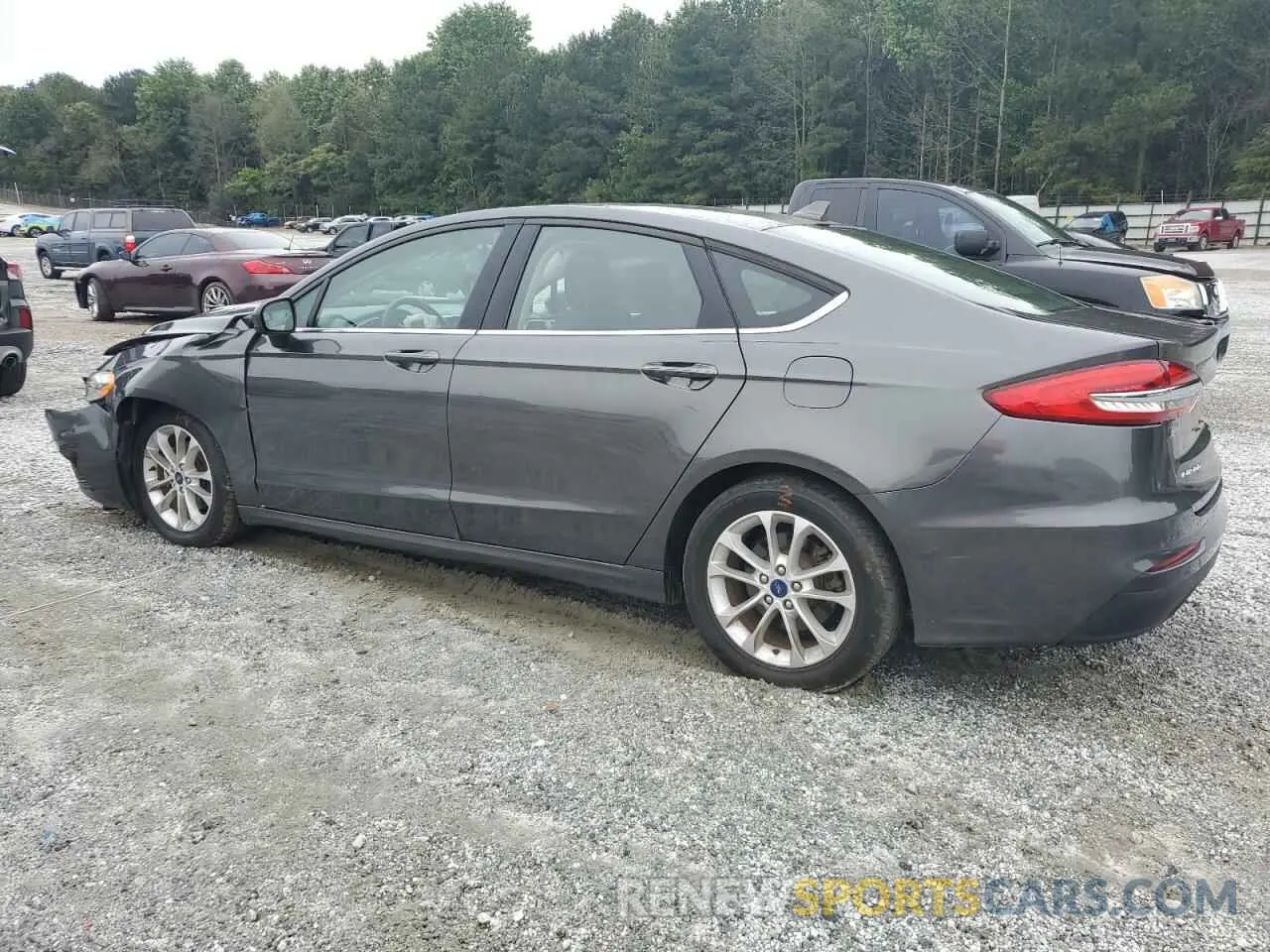 2 Photograph of a damaged car 3FA6P0HD3LR143242 FORD FUSION 2020