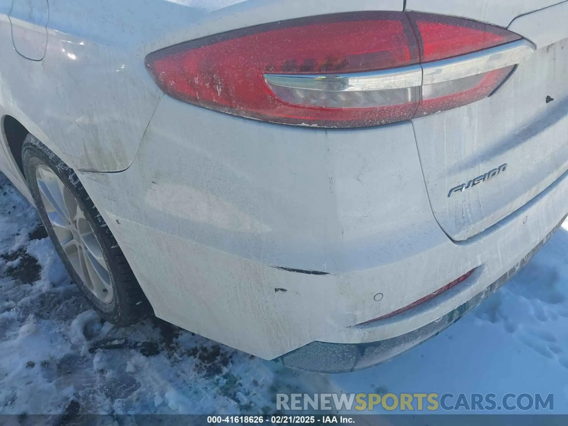 6 Фотография поврежденного автомобиля 3FA6P0HD3LR146853 FORD FUSION 2020
