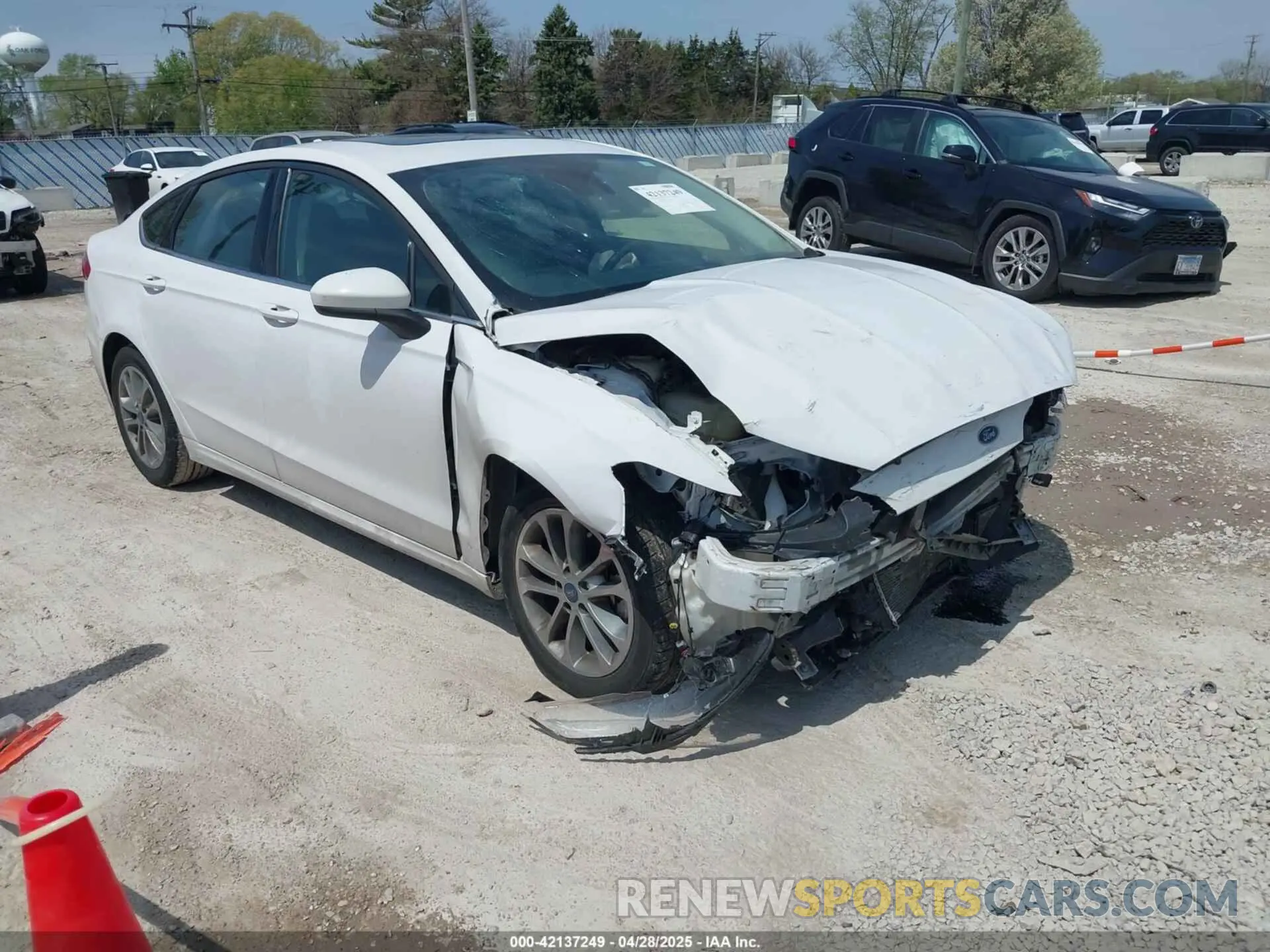 1 Photograph of a damaged car 3FA6P0HD3LR162034 FORD FUSION 2020