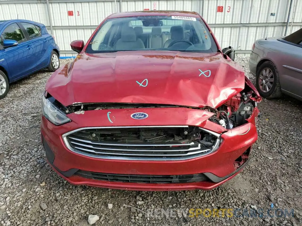 5 Photograph of a damaged car 3FA6P0HD3LR163880 FORD FUSION 2020