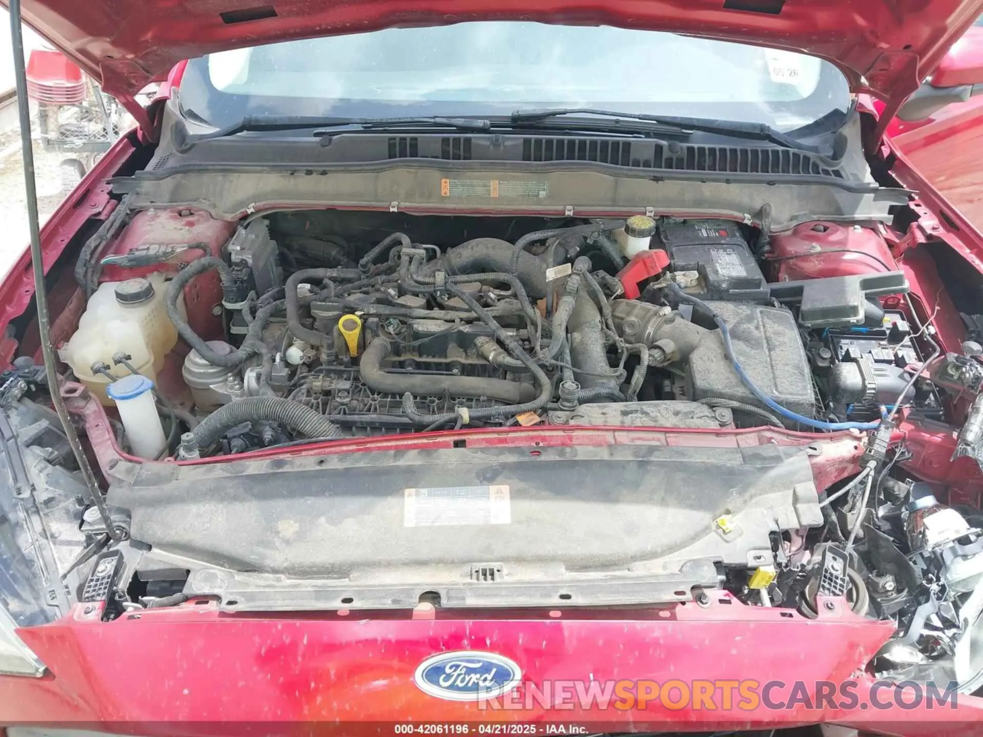 10 Фотография поврежденного автомобиля 3FA6P0HD3LR178735 FORD FUSION 2020