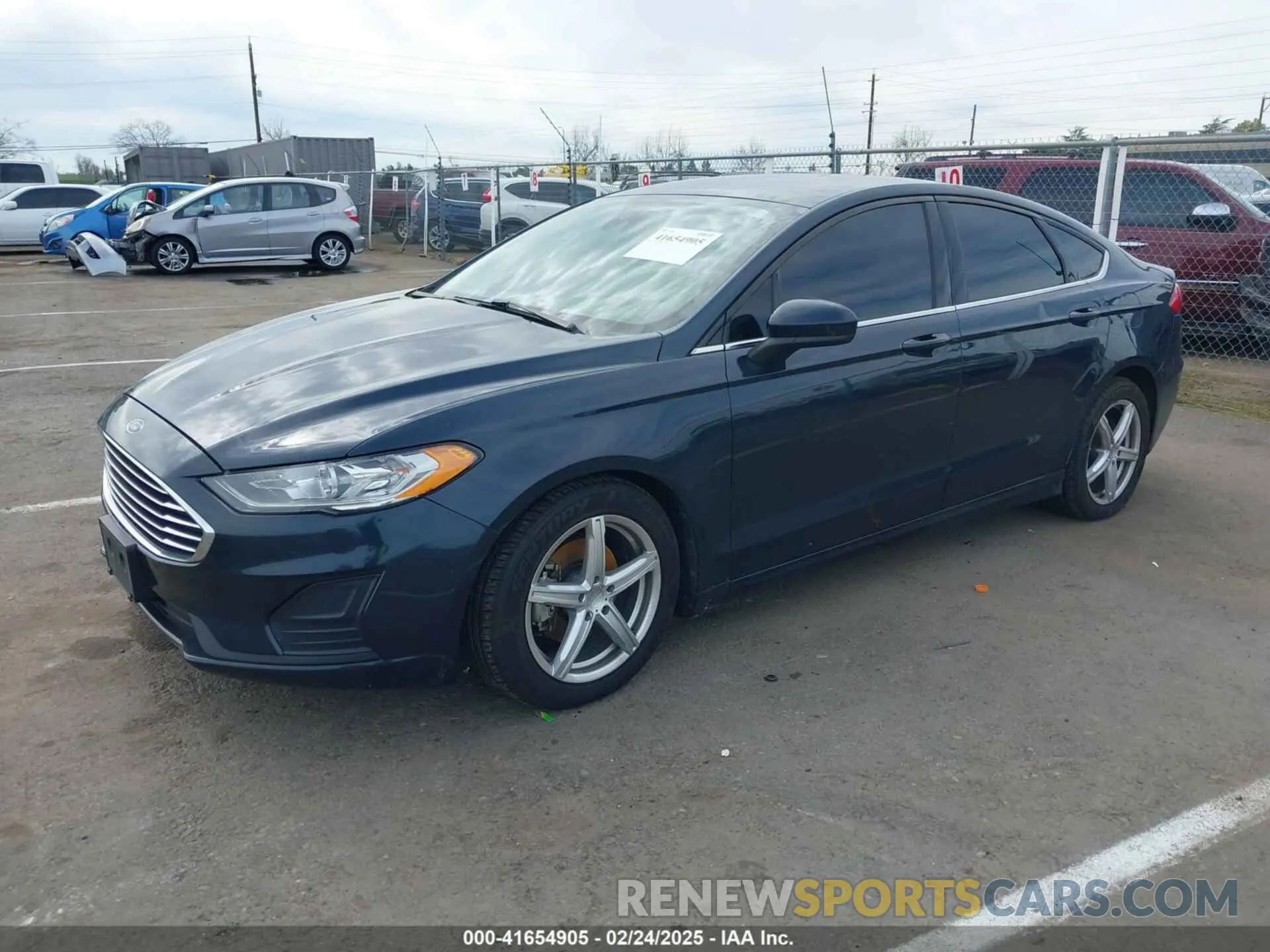 2 Photograph of a damaged car 3FA6P0HD3LR221714 FORD FUSION 2020