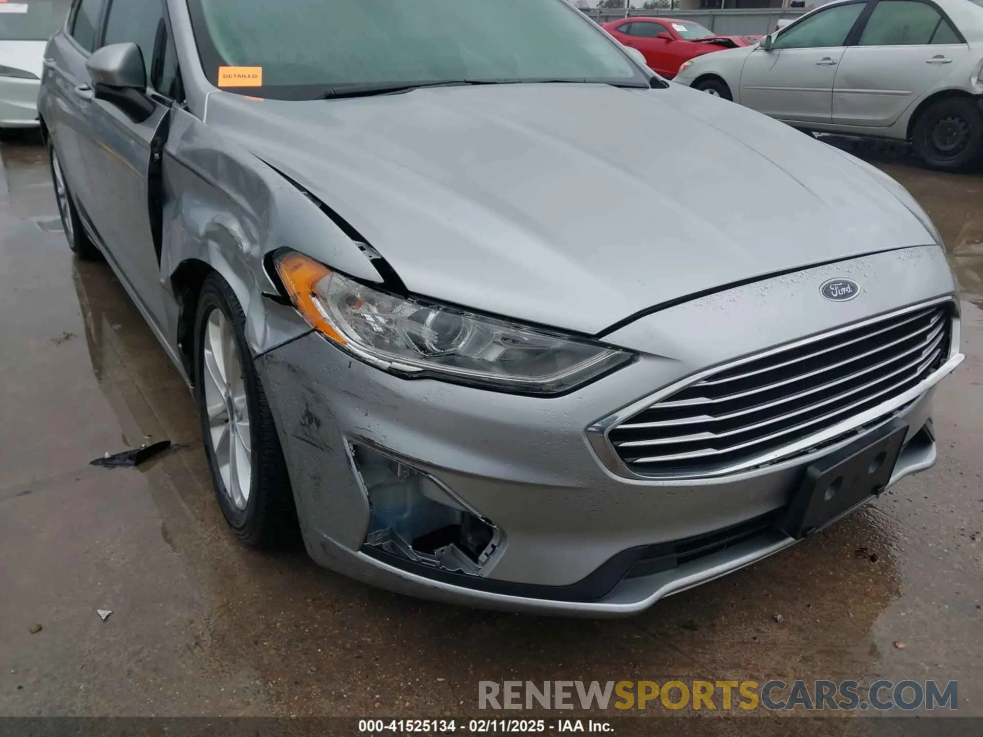 6 Фотография поврежденного автомобиля 3FA6P0HD4LR172233 FORD FUSION 2020