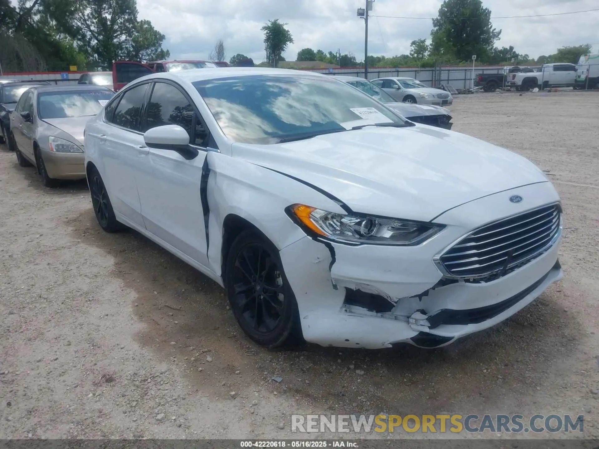 1 Фотография поврежденного автомобиля 3FA6P0HD4LR257640 FORD FUSION 2020