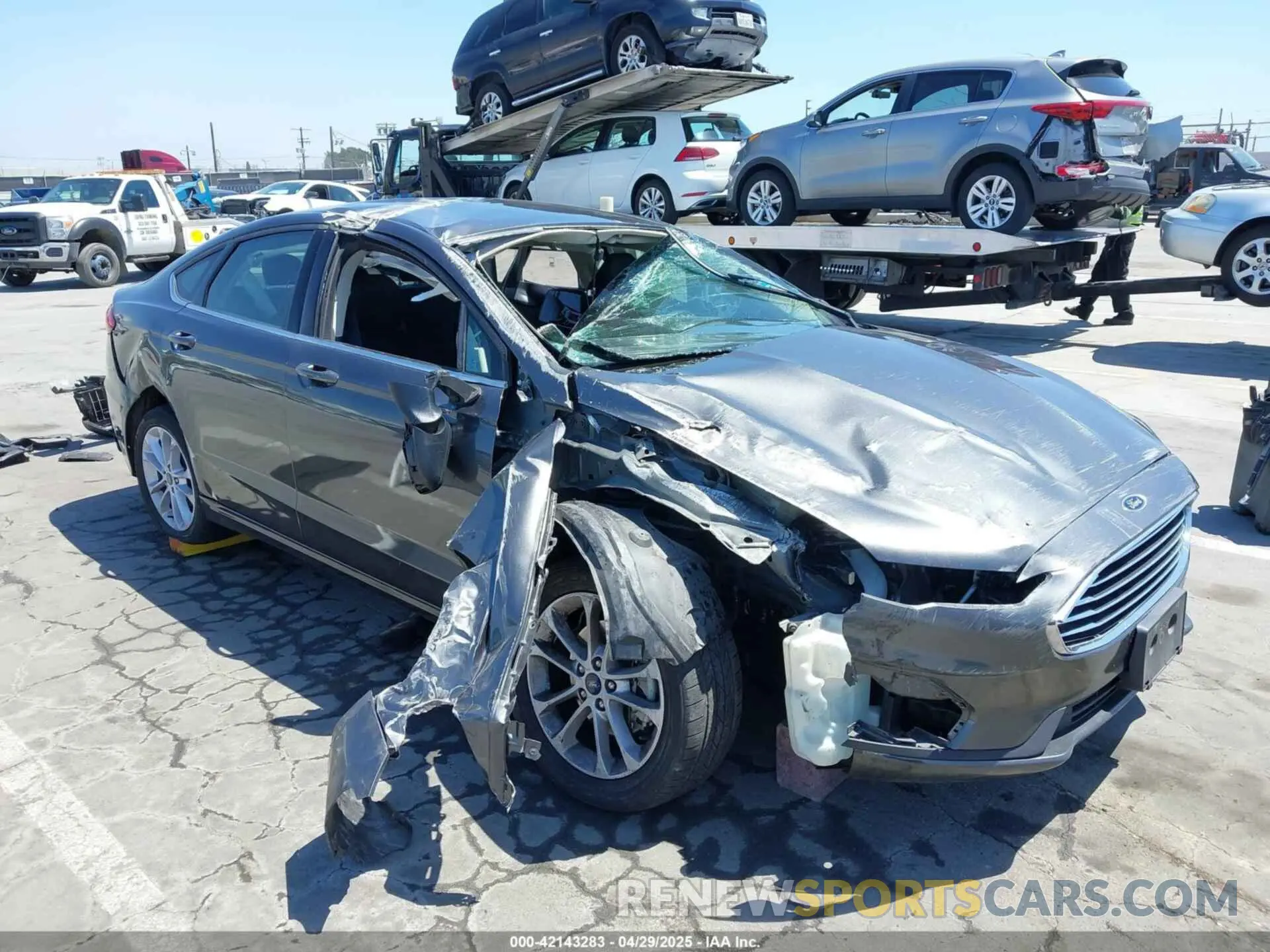 1 Фотография поврежденного автомобиля 3FA6P0HD5LR128564 FORD FUSION 2020