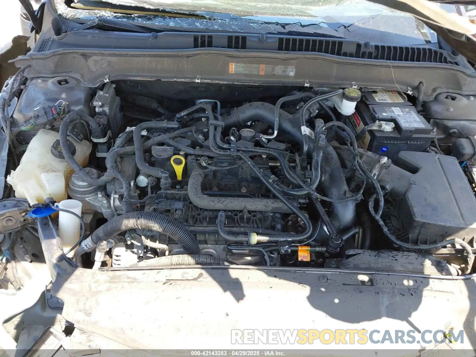 10 Фотография поврежденного автомобиля 3FA6P0HD5LR128564 FORD FUSION 2020