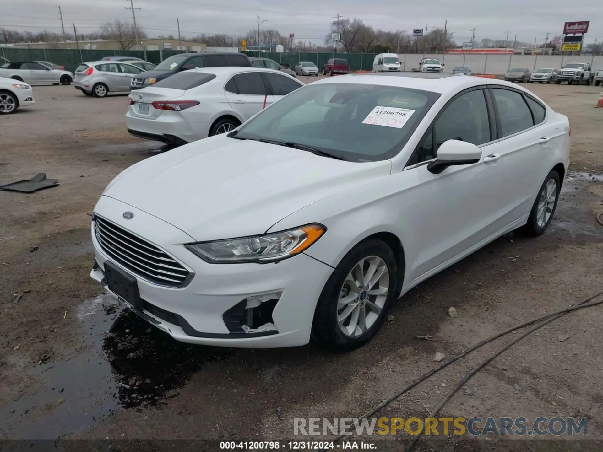 2 Photograph of a damaged car 3FA6P0HD5LR136325 FORD FUSION 2020