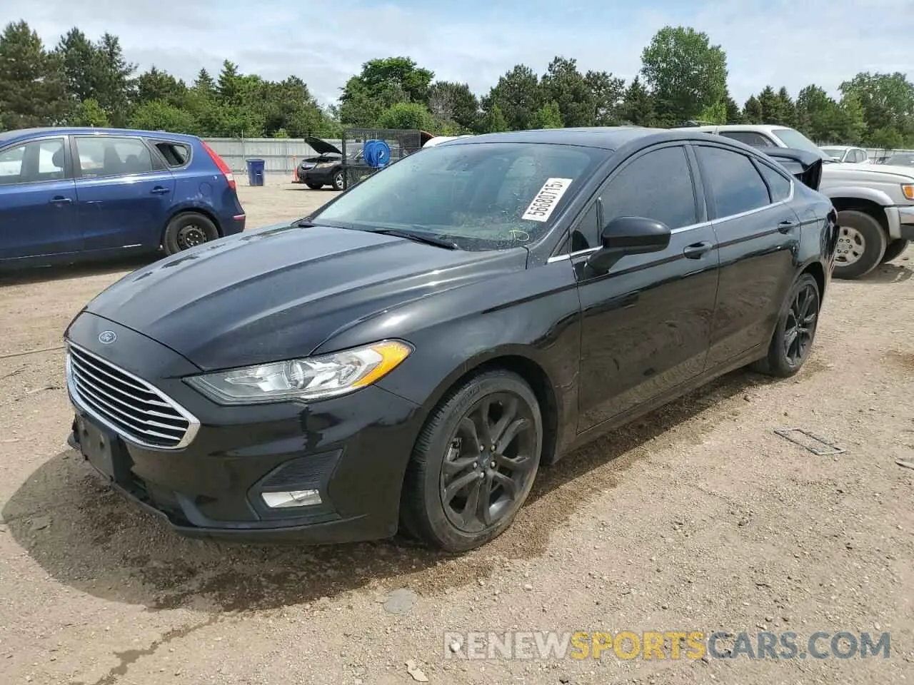 1 Photograph of a damaged car 3FA6P0HD5LR144392 FORD FUSION 2020