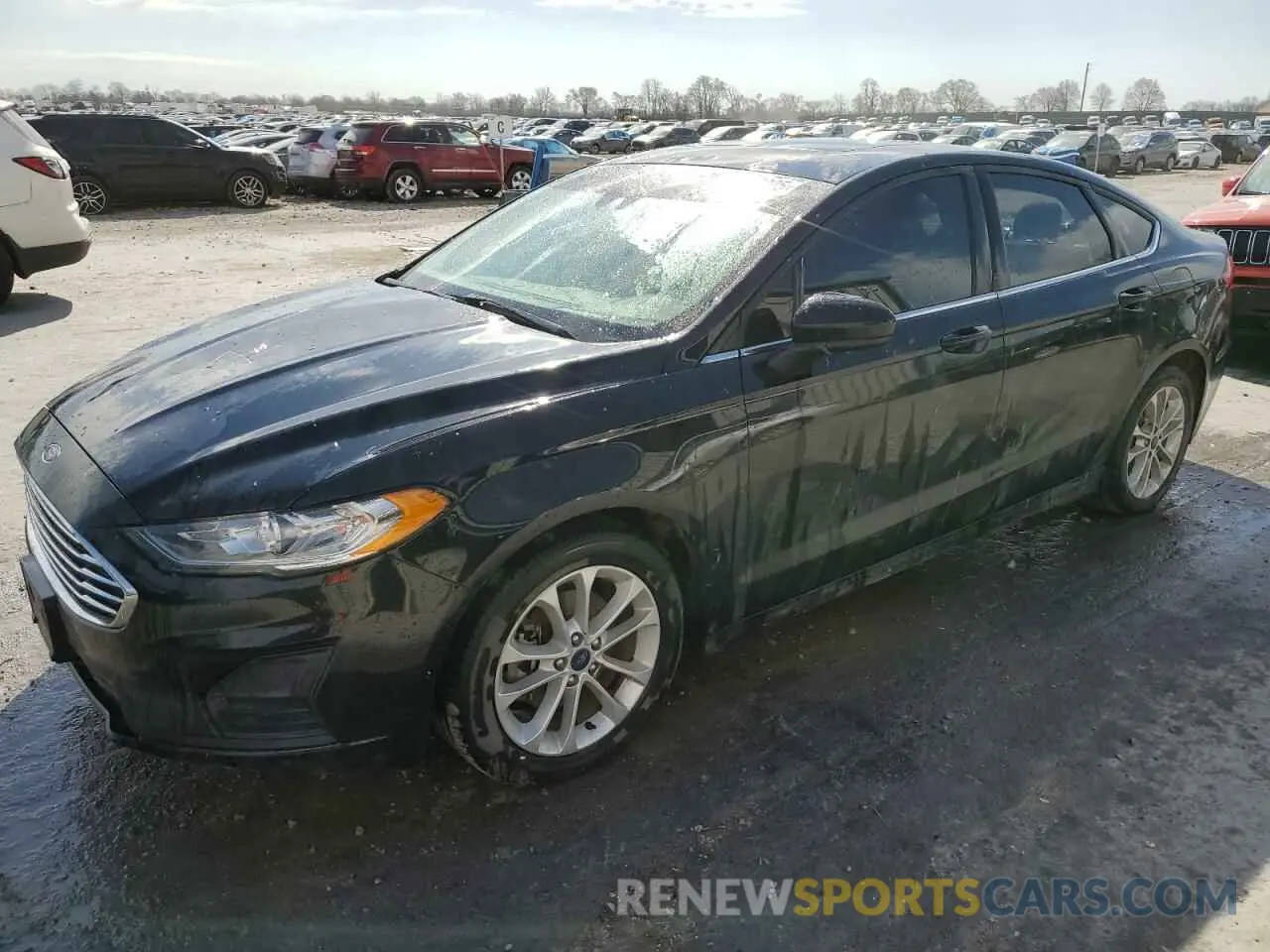 1 Photograph of a damaged car 3FA6P0HD5LR144537 FORD FUSION 2020