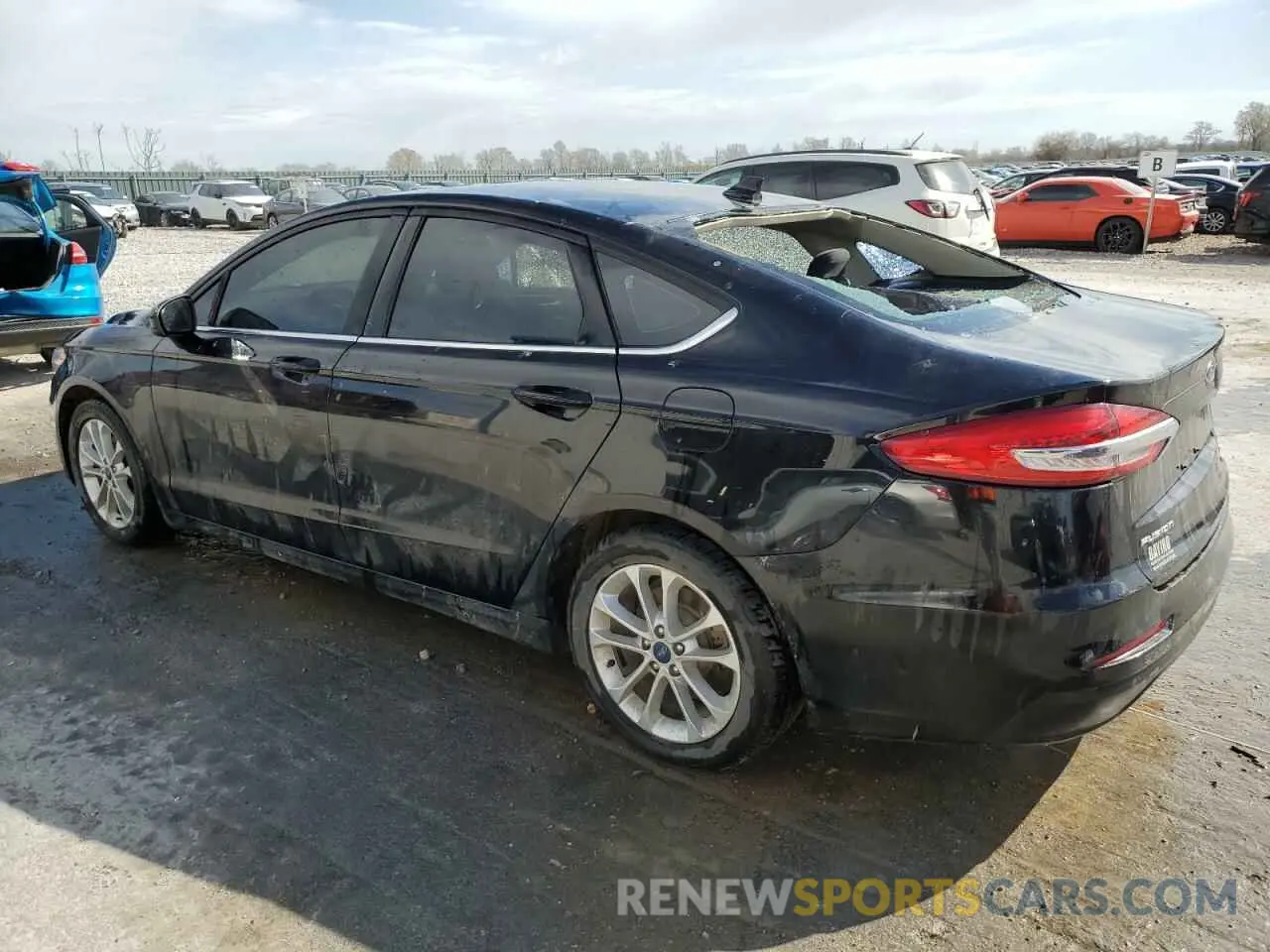 2 Photograph of a damaged car 3FA6P0HD5LR144537 FORD FUSION 2020