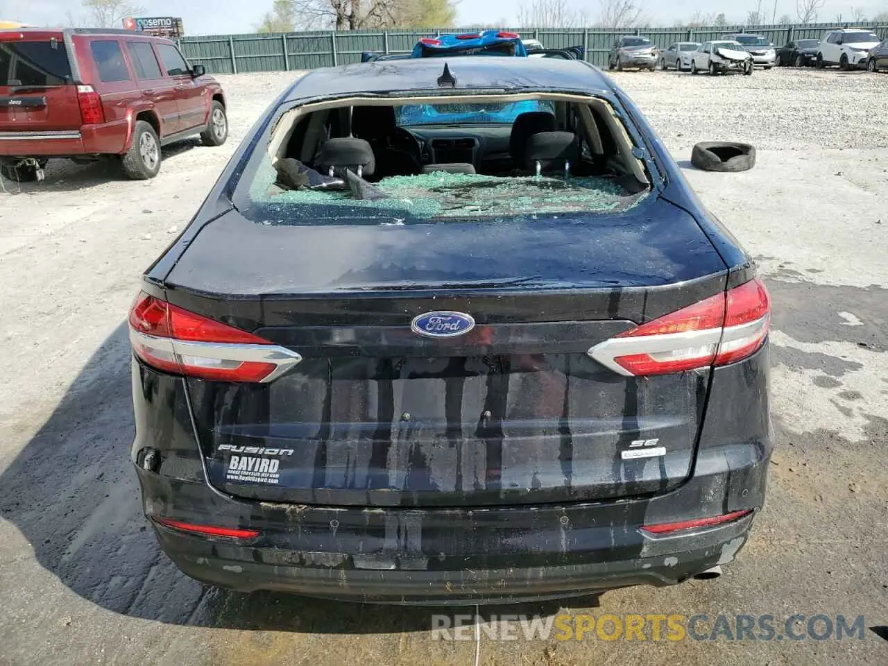 6 Photograph of a damaged car 3FA6P0HD5LR144537 FORD FUSION 2020