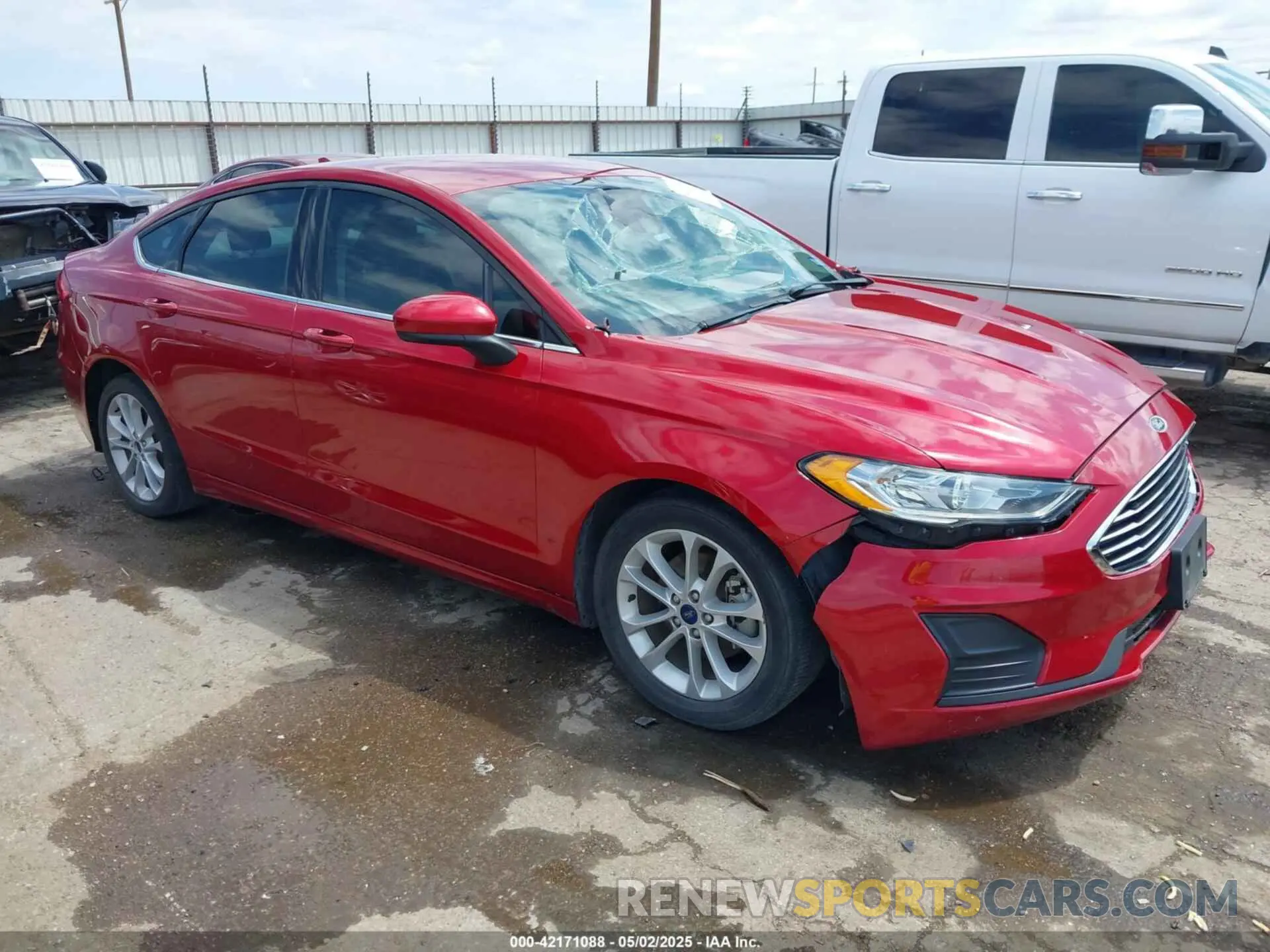 1 Фотография поврежденного автомобиля 3FA6P0HD5LR147857 FORD FUSION 2020