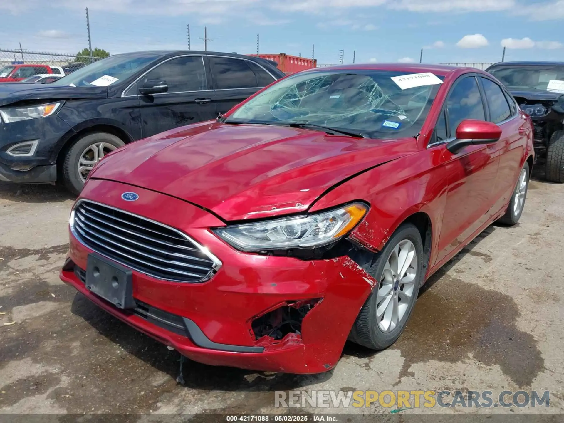 6 Фотография поврежденного автомобиля 3FA6P0HD5LR147857 FORD FUSION 2020