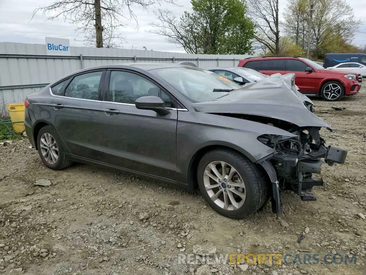 4 Photograph of a damaged car 3FA6P0HD5LR158888 FORD FUSION 2020