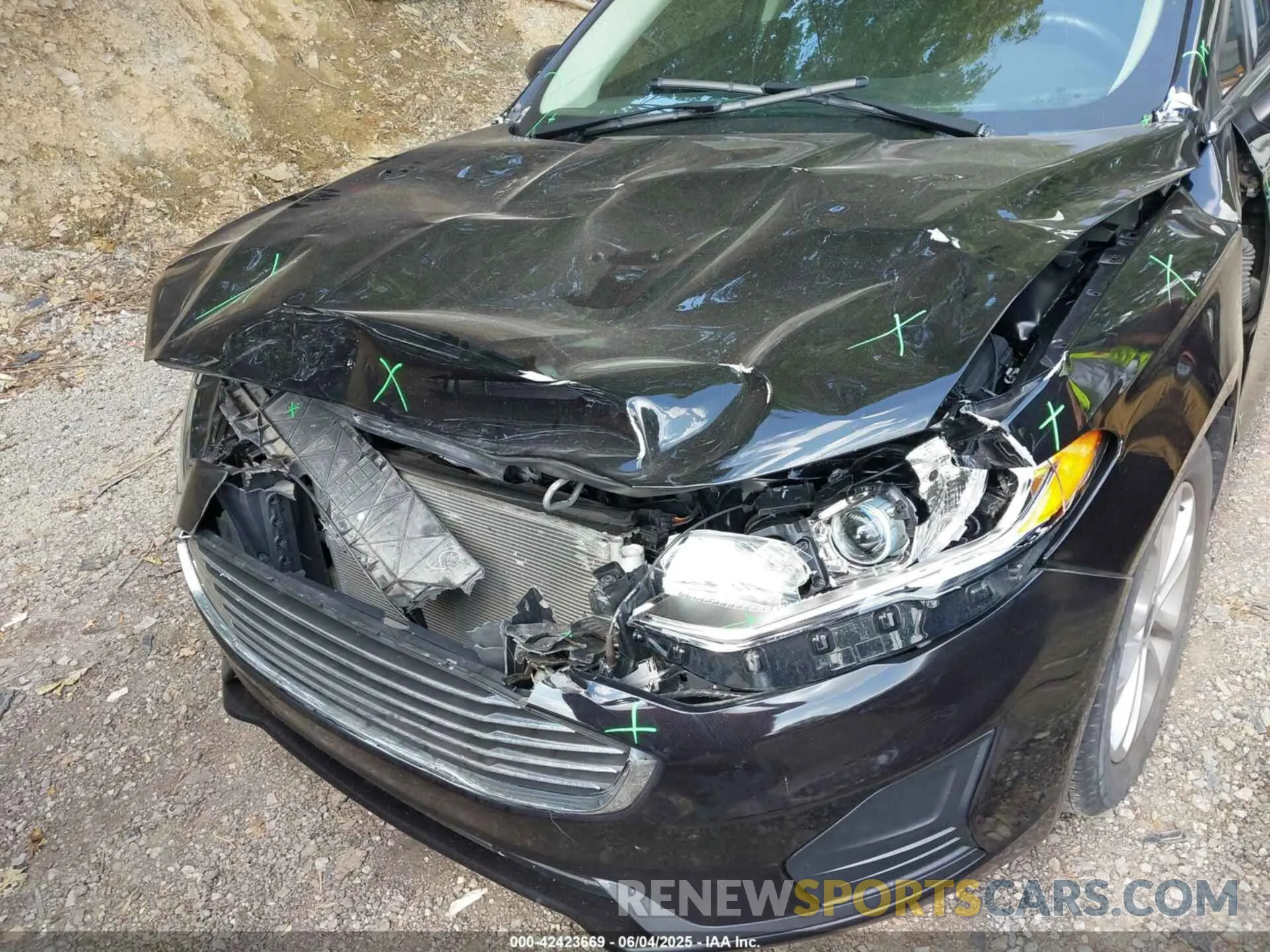 6 Фотография поврежденного автомобиля 3FA6P0HD5LR167543 FORD FUSION 2020