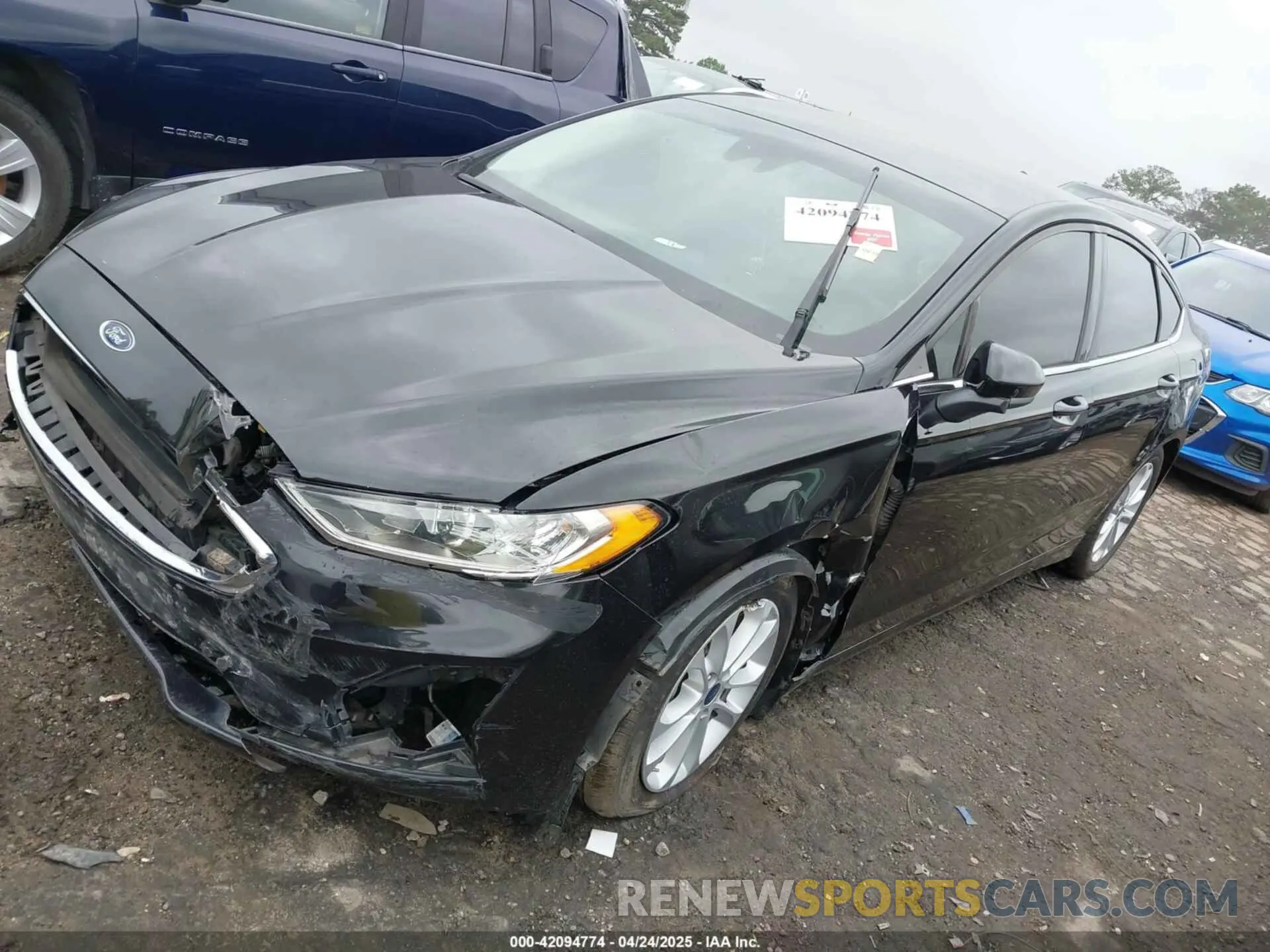 2 Photograph of a damaged car 3FA6P0HD5LR178607 FORD FUSION 2020