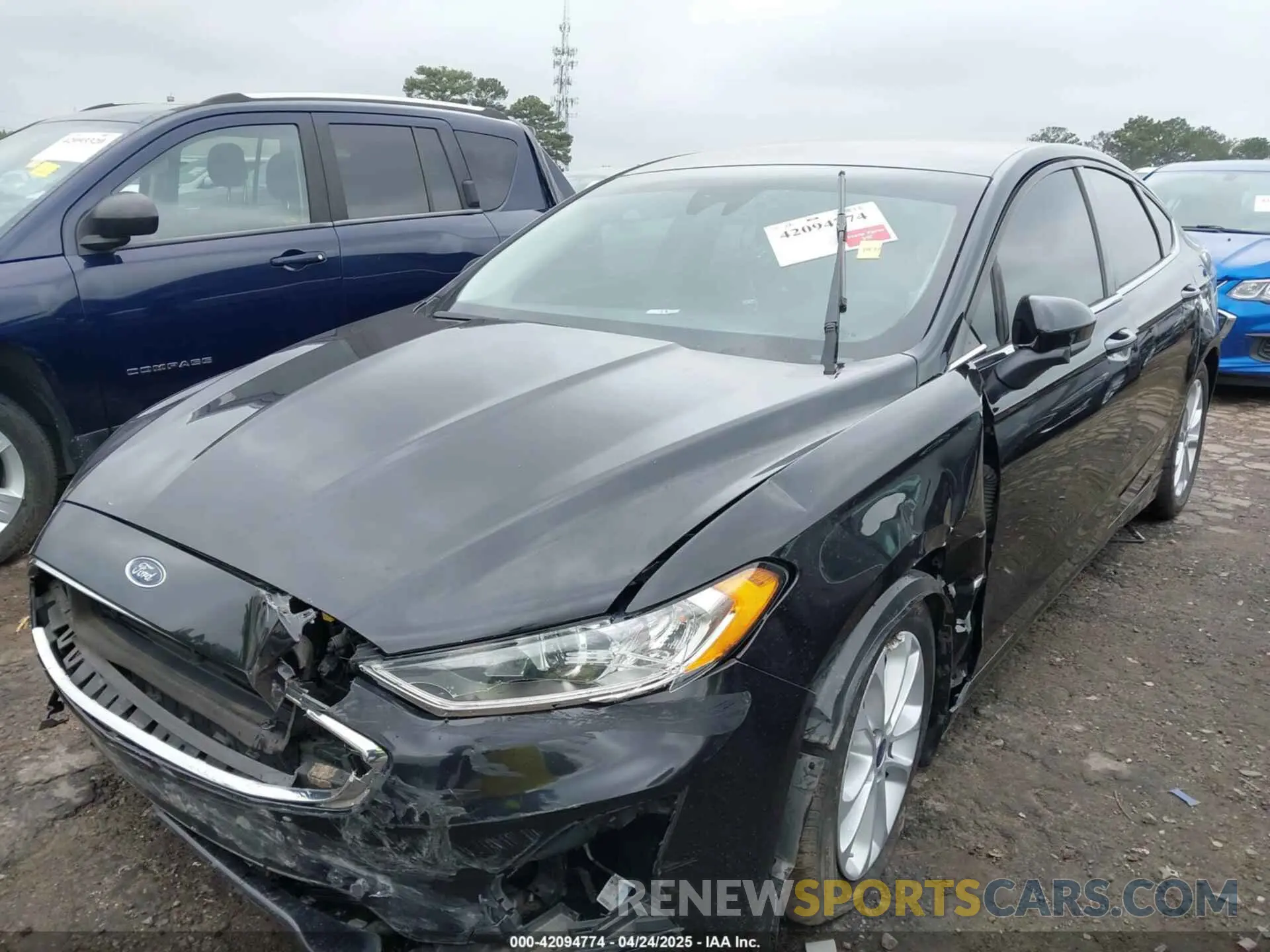 6 Photograph of a damaged car 3FA6P0HD5LR178607 FORD FUSION 2020