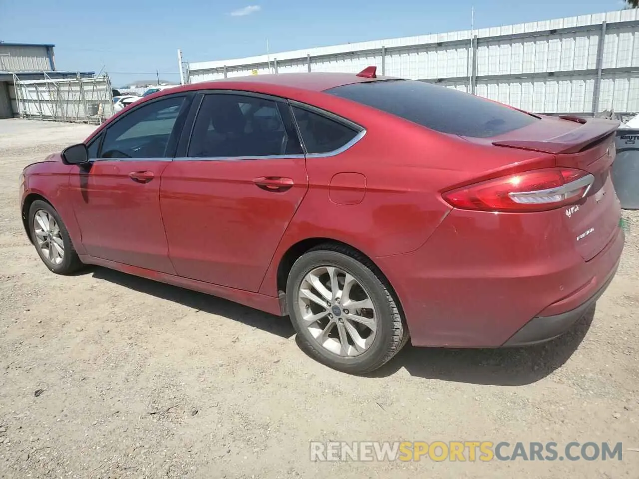 2 Photograph of a damaged car 3FA6P0HD5LR226073 FORD FUSION 2020