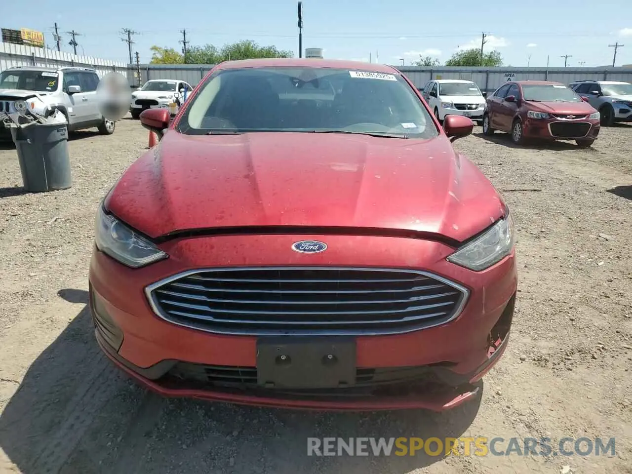 5 Photograph of a damaged car 3FA6P0HD5LR226073 FORD FUSION 2020