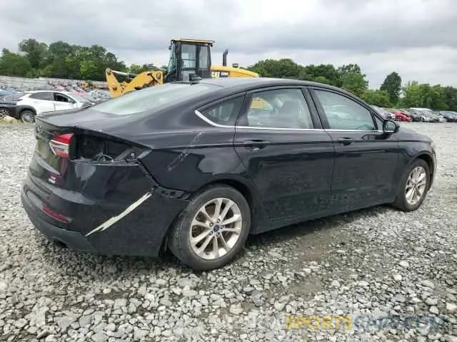 3 Photograph of a damaged car 3FA6P0HD5LR237378 FORD FUSION 2020
