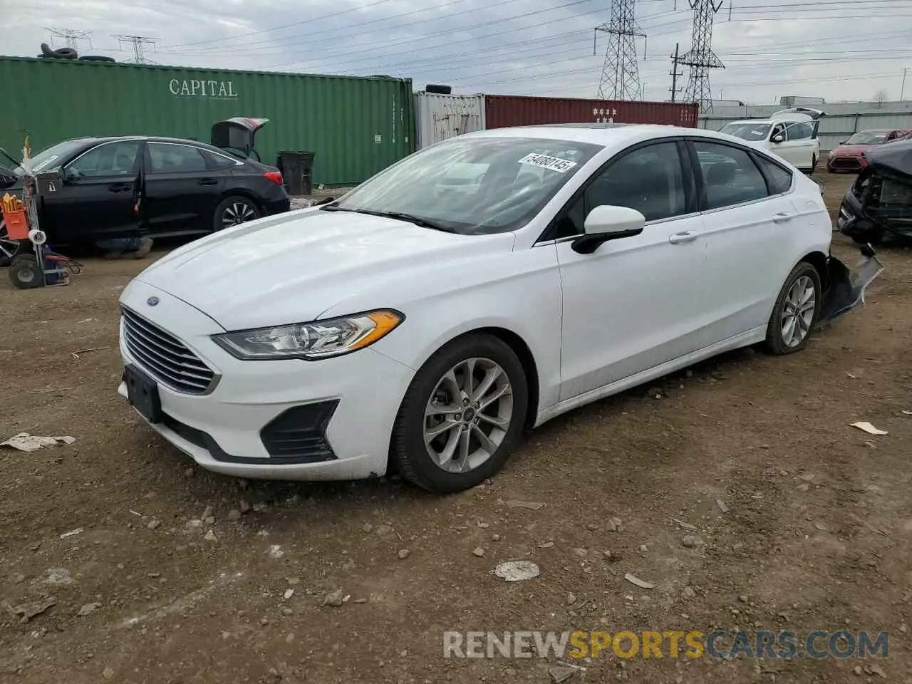 1 Фотография поврежденного автомобиля 3FA6P0HD5LR255590 FORD FUSION 2020