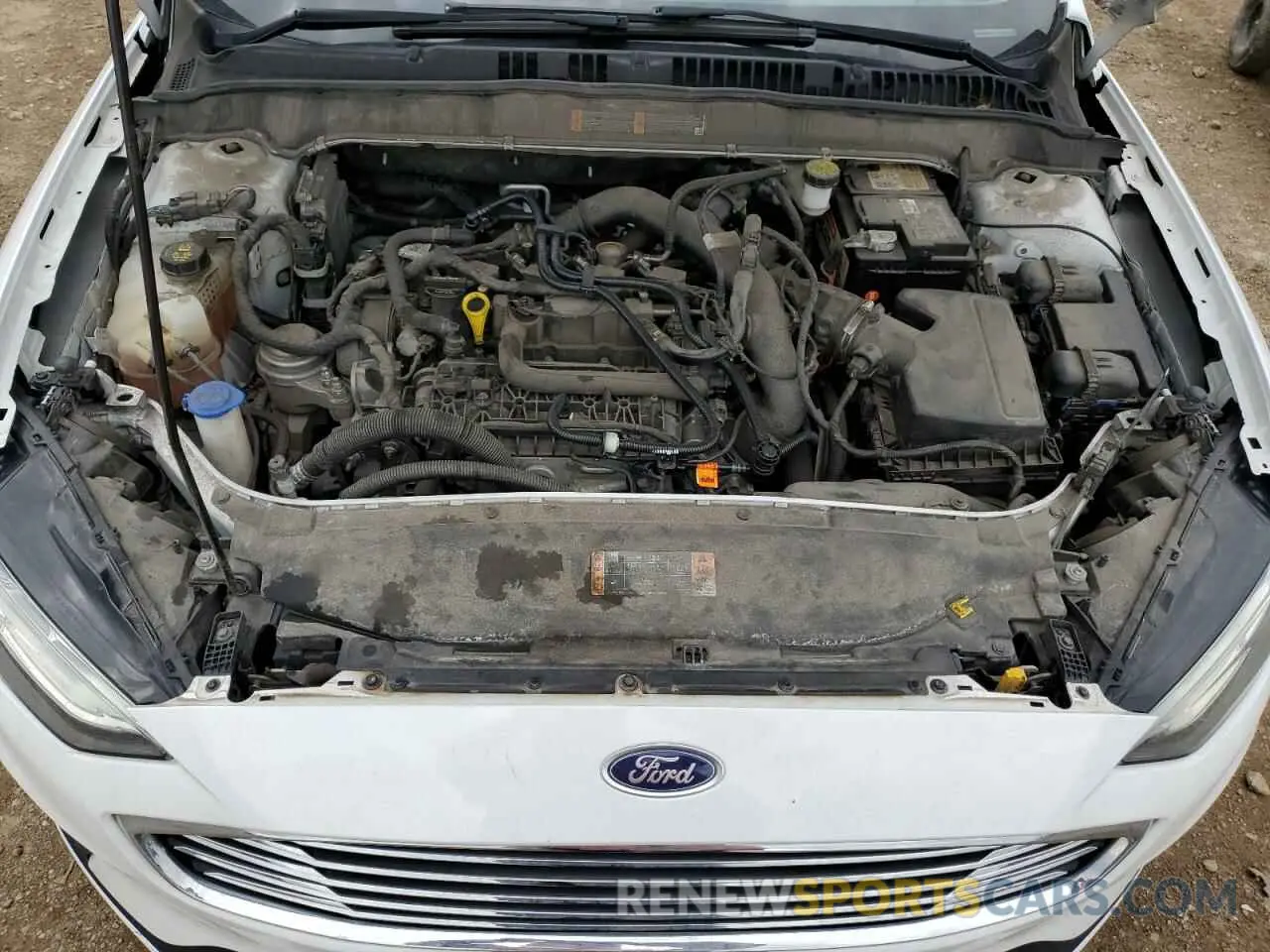 11 Фотография поврежденного автомобиля 3FA6P0HD5LR255590 FORD FUSION 2020