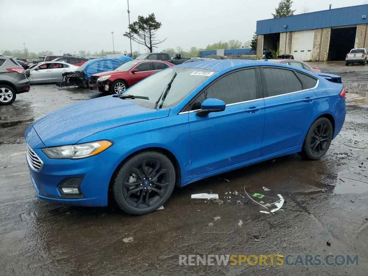 1 Photograph of a damaged car 3FA6P0HD5LR261633 FORD FUSION 2020