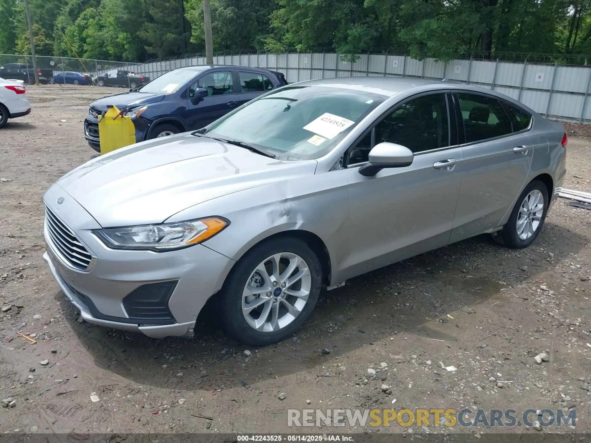 2 Фотография поврежденного автомобиля 3FA6P0HD5LR262877 FORD FUSION 2020