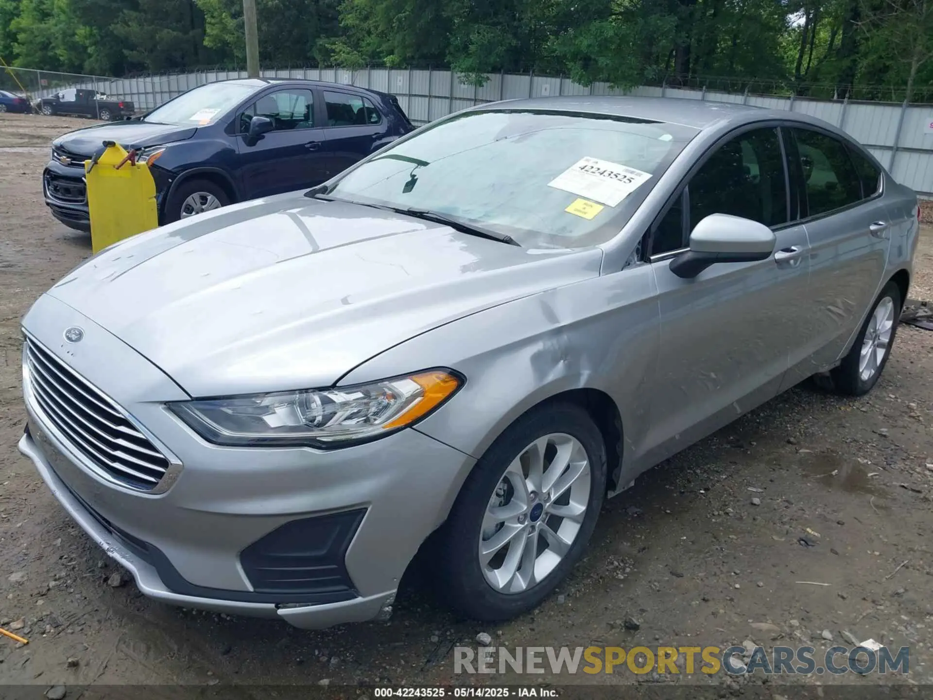 6 Фотография поврежденного автомобиля 3FA6P0HD5LR262877 FORD FUSION 2020