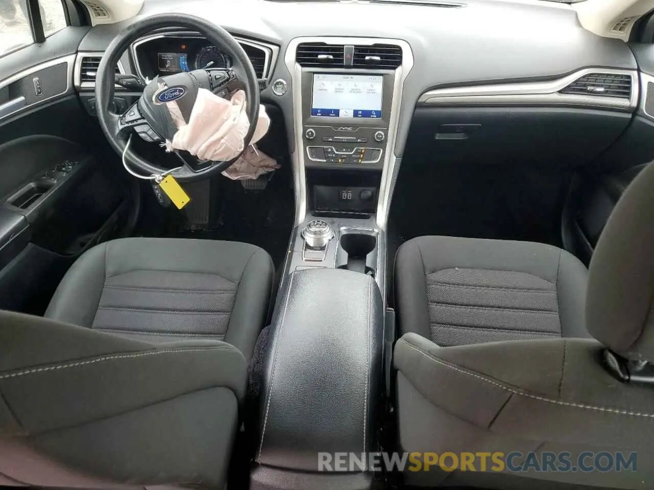 8 Фотография поврежденного автомобиля 3FA6P0HD6LR122367 FORD FUSION 2020