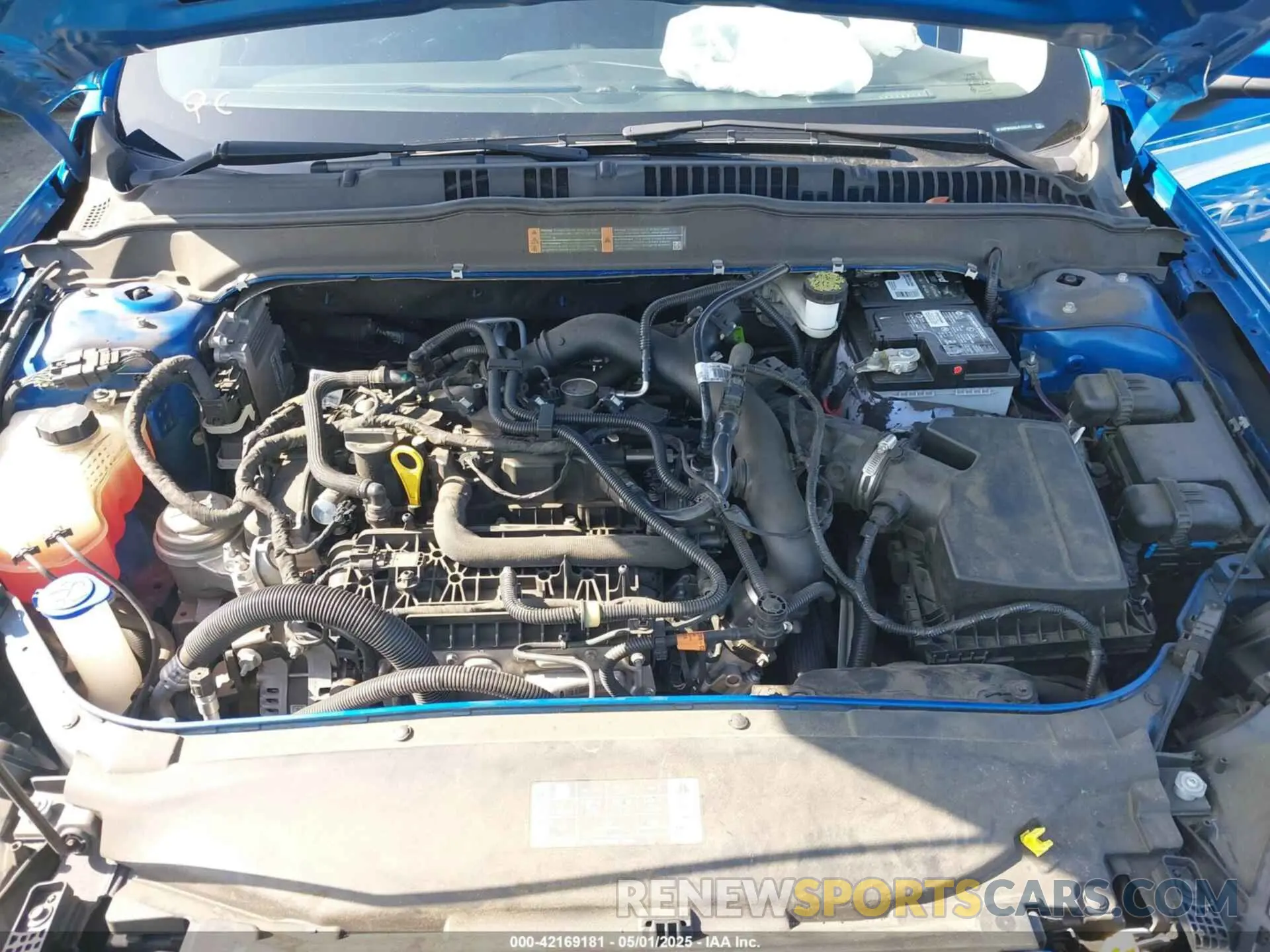 10 Photograph of a damaged car 3FA6P0HD6LR128539 FORD FUSION 2020