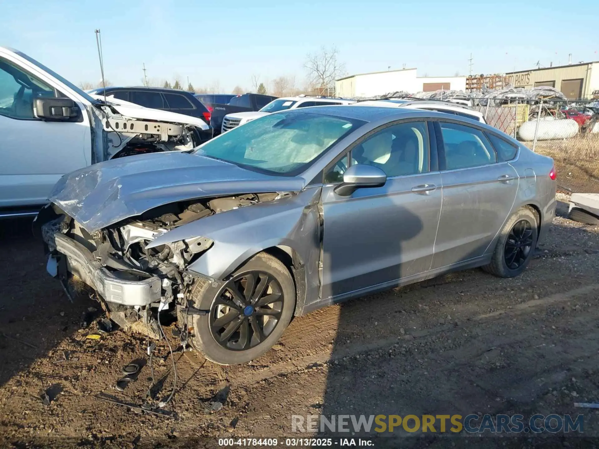2 Фотография поврежденного автомобиля 3FA6P0HD6LR222565 FORD FUSION 2020