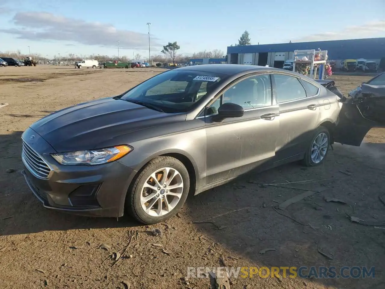 1 Photograph of a damaged car 3FA6P0HD6LR236305 FORD FUSION 2020
