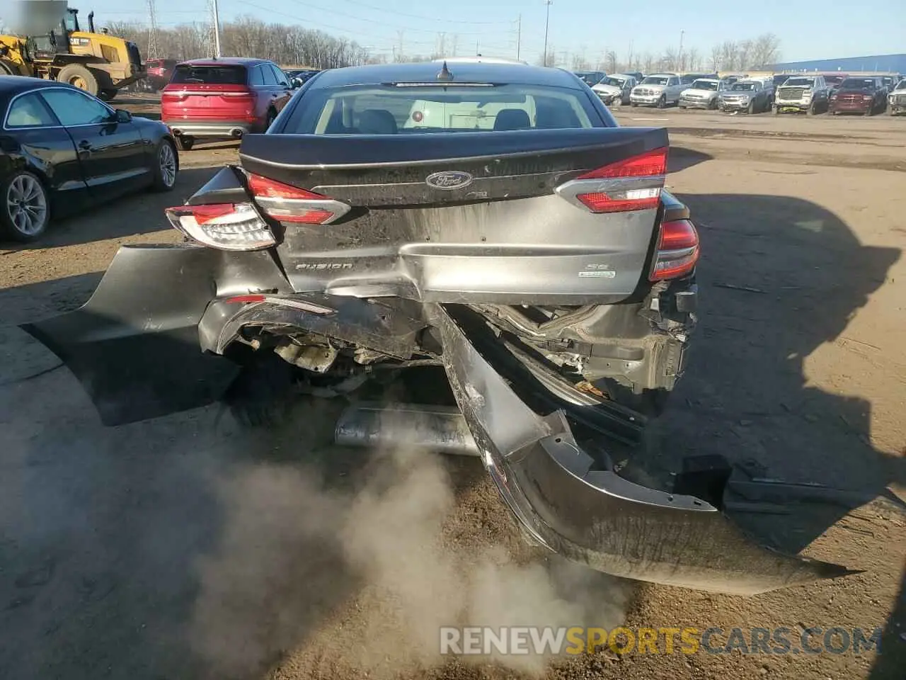 6 Photograph of a damaged car 3FA6P0HD6LR236305 FORD FUSION 2020