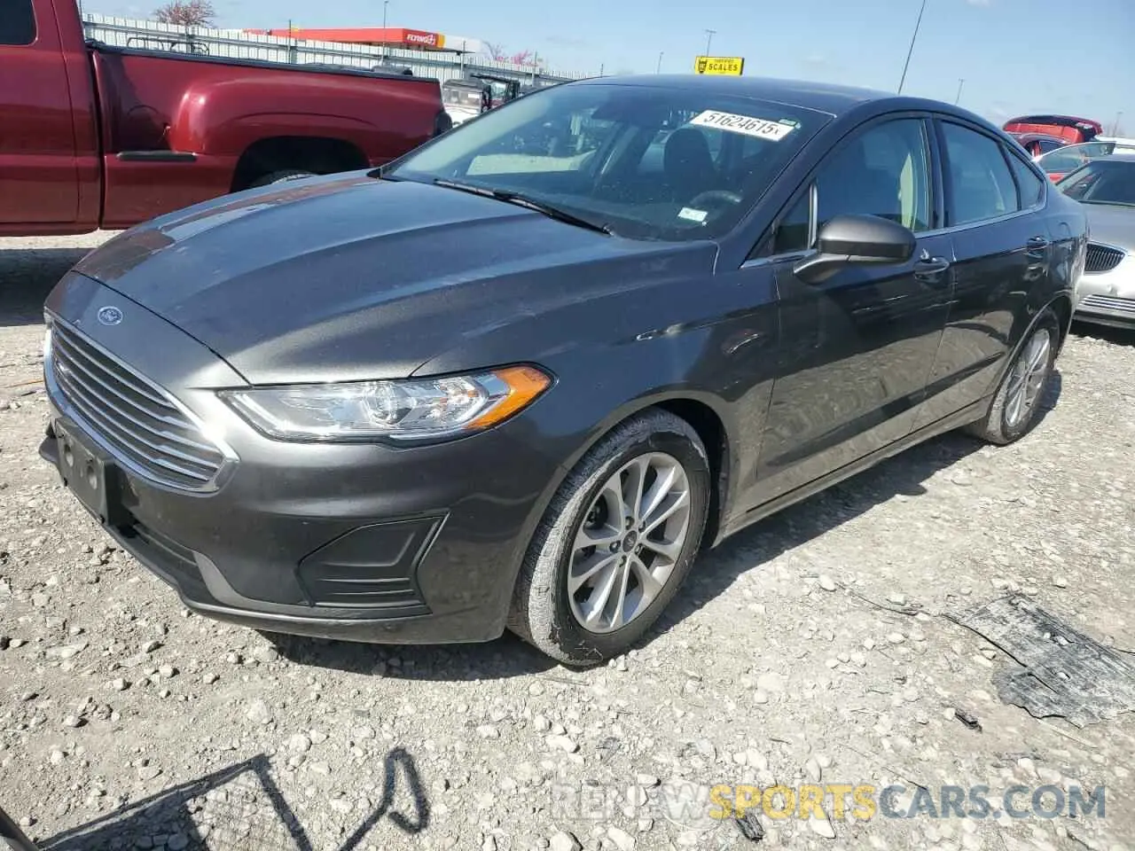 1 Photograph of a damaged car 3FA6P0HD6LR248664 FORD FUSION 2020