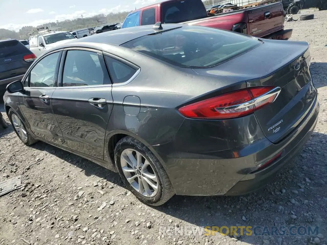 2 Photograph of a damaged car 3FA6P0HD6LR248664 FORD FUSION 2020