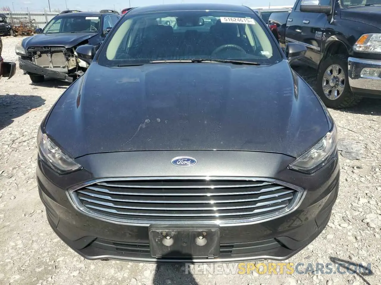 5 Photograph of a damaged car 3FA6P0HD6LR248664 FORD FUSION 2020