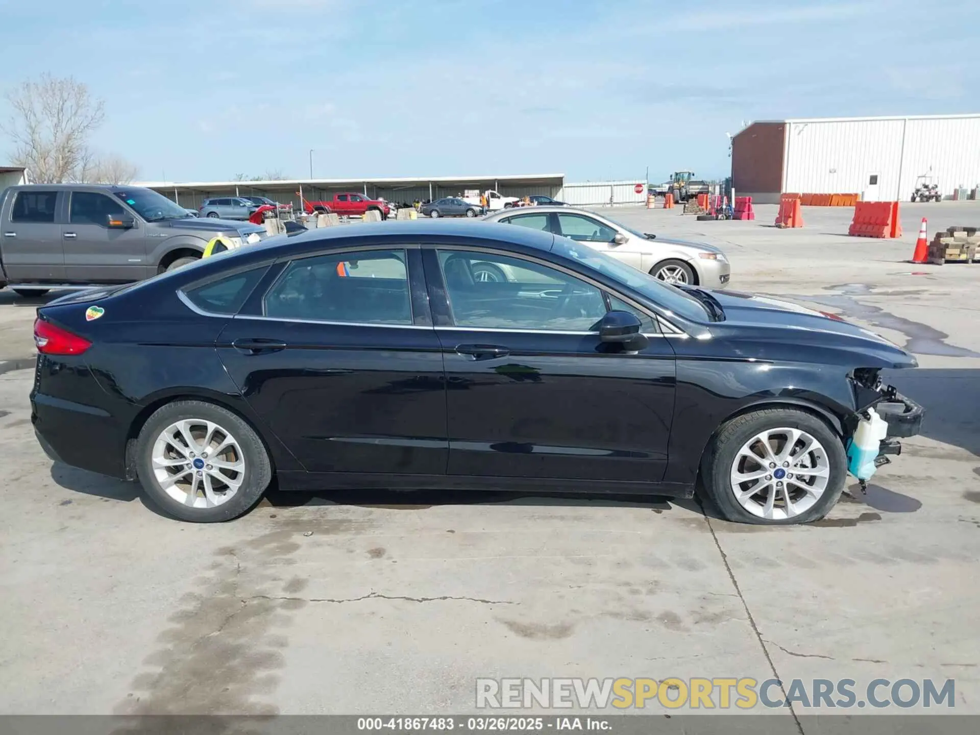 14 Фотография поврежденного автомобиля 3FA6P0HD7LR124306 FORD FUSION 2020