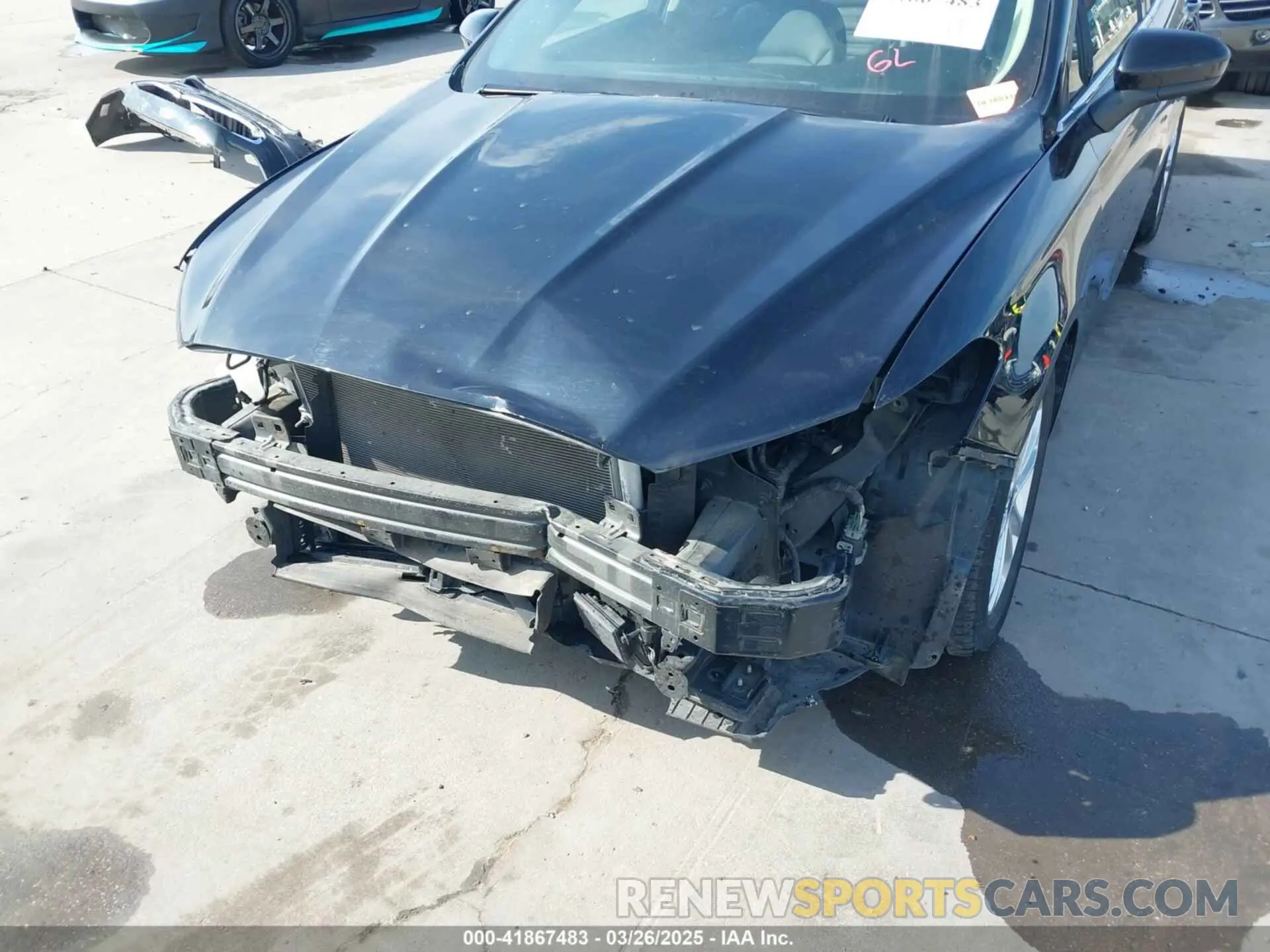 6 Фотография поврежденного автомобиля 3FA6P0HD7LR124306 FORD FUSION 2020