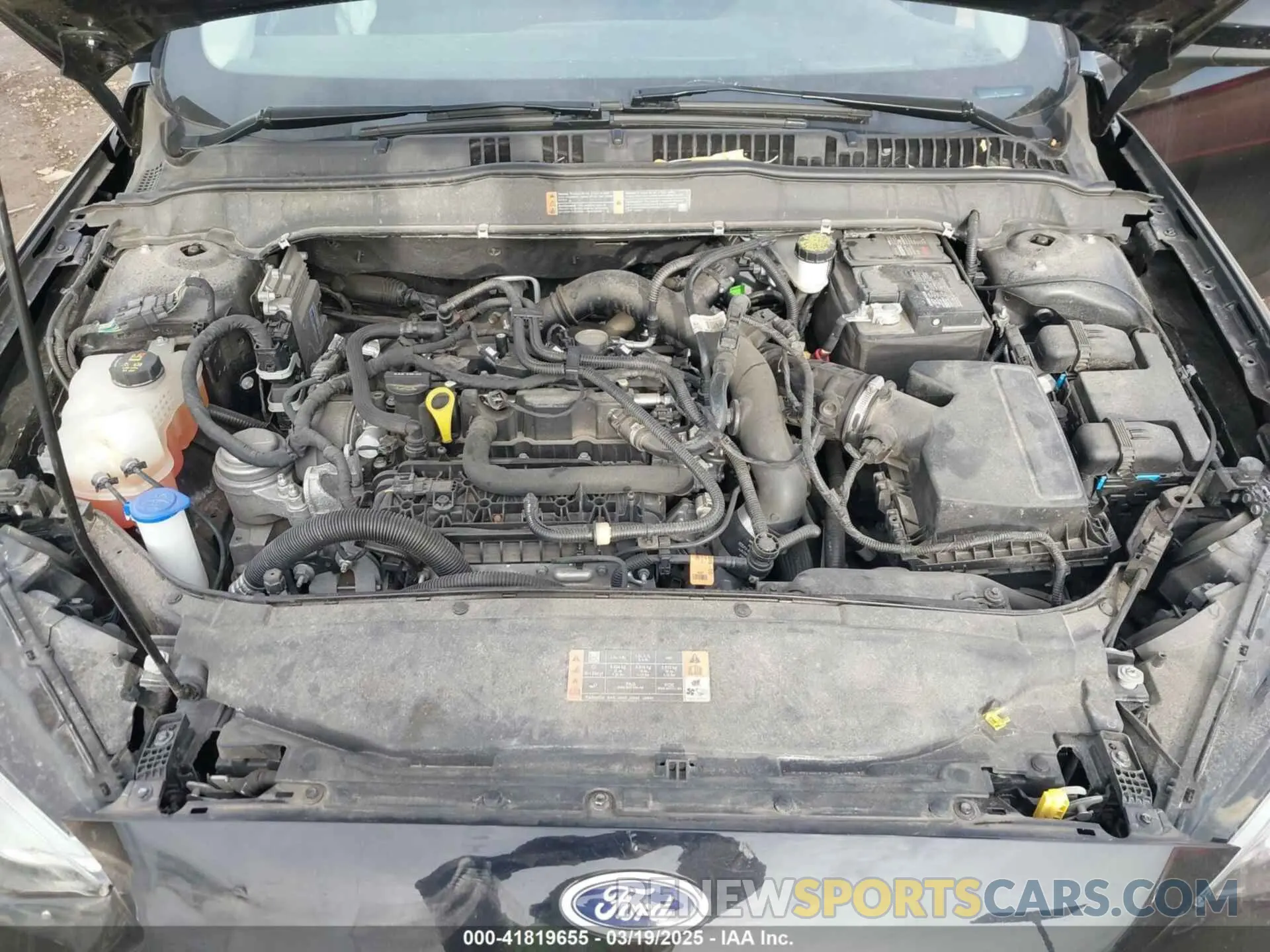 10 Photograph of a damaged car 3FA6P0HD7LR163705 FORD FUSION 2020