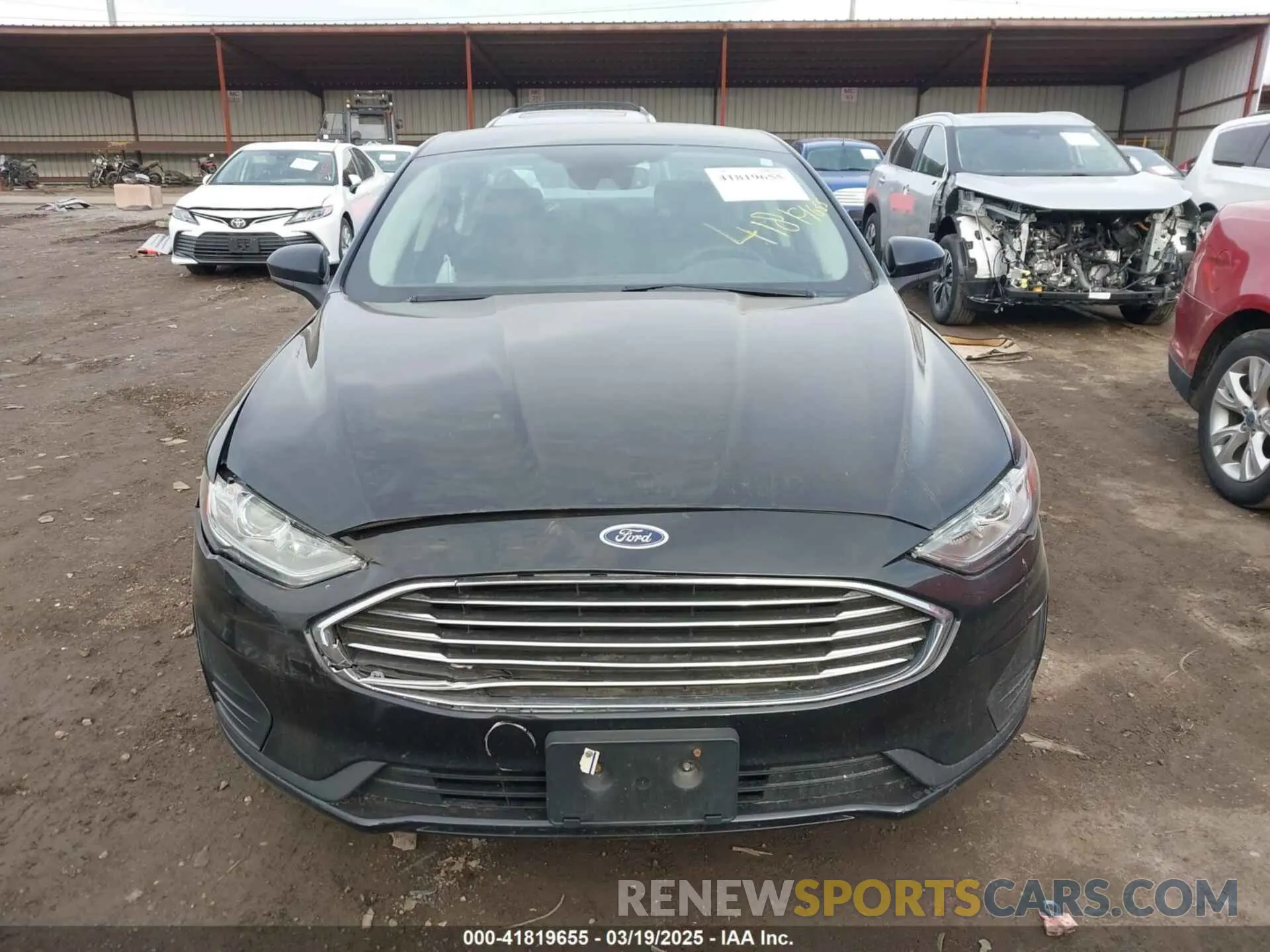 12 Photograph of a damaged car 3FA6P0HD7LR163705 FORD FUSION 2020