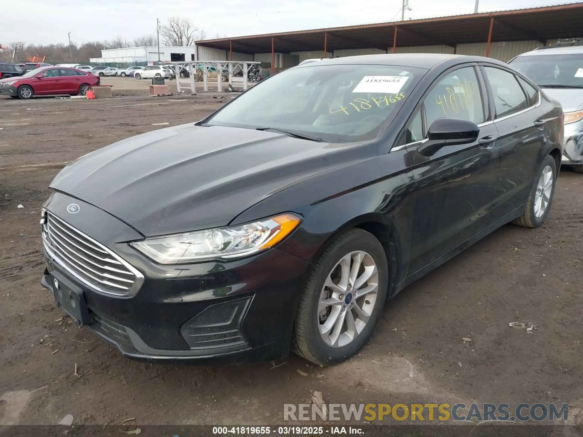 2 Photograph of a damaged car 3FA6P0HD7LR163705 FORD FUSION 2020