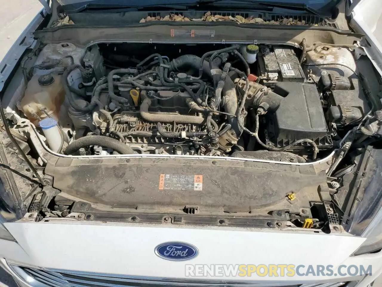 11 Photograph of a damaged car 3FA6P0HD7LR180696 FORD FUSION 2020