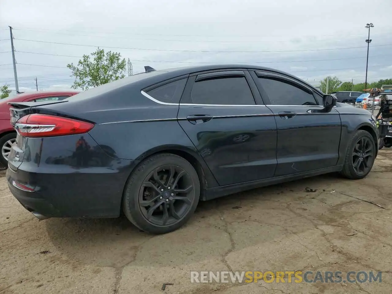 3 Фотография поврежденного автомобиля 3FA6P0HD7LR219884 FORD FUSION 2020