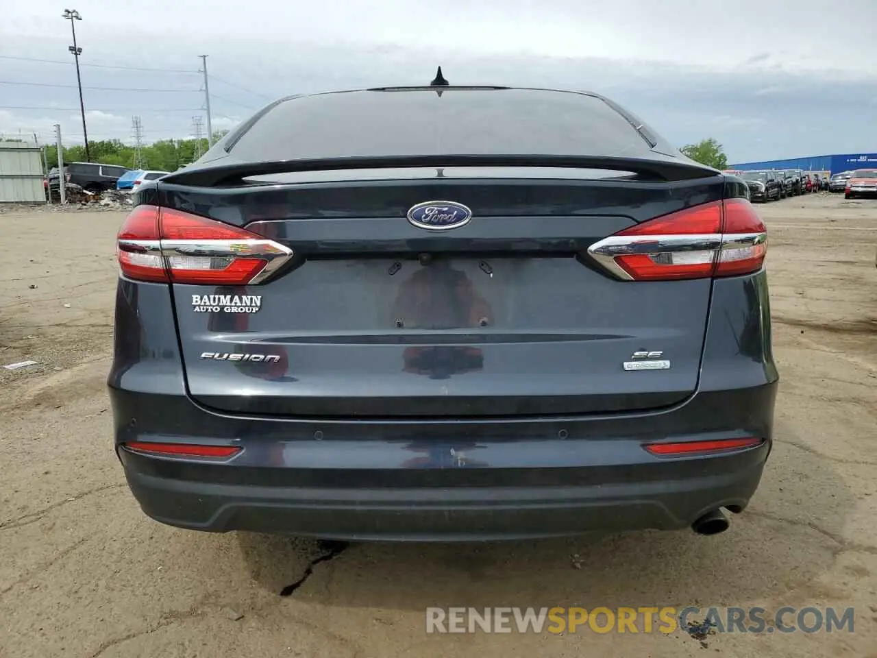 6 Фотография поврежденного автомобиля 3FA6P0HD7LR219884 FORD FUSION 2020