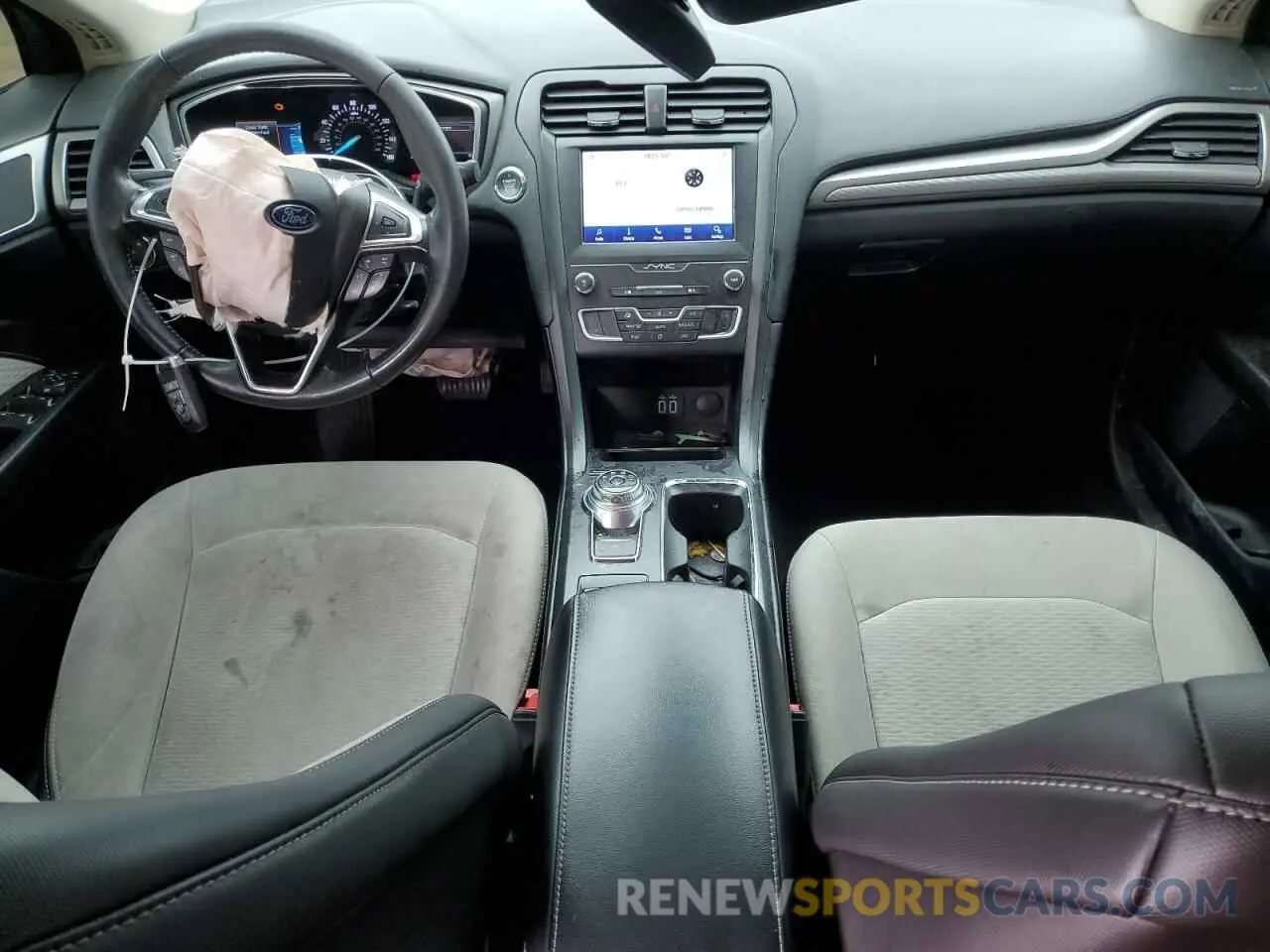 8 Фотография поврежденного автомобиля 3FA6P0HD7LR219884 FORD FUSION 2020