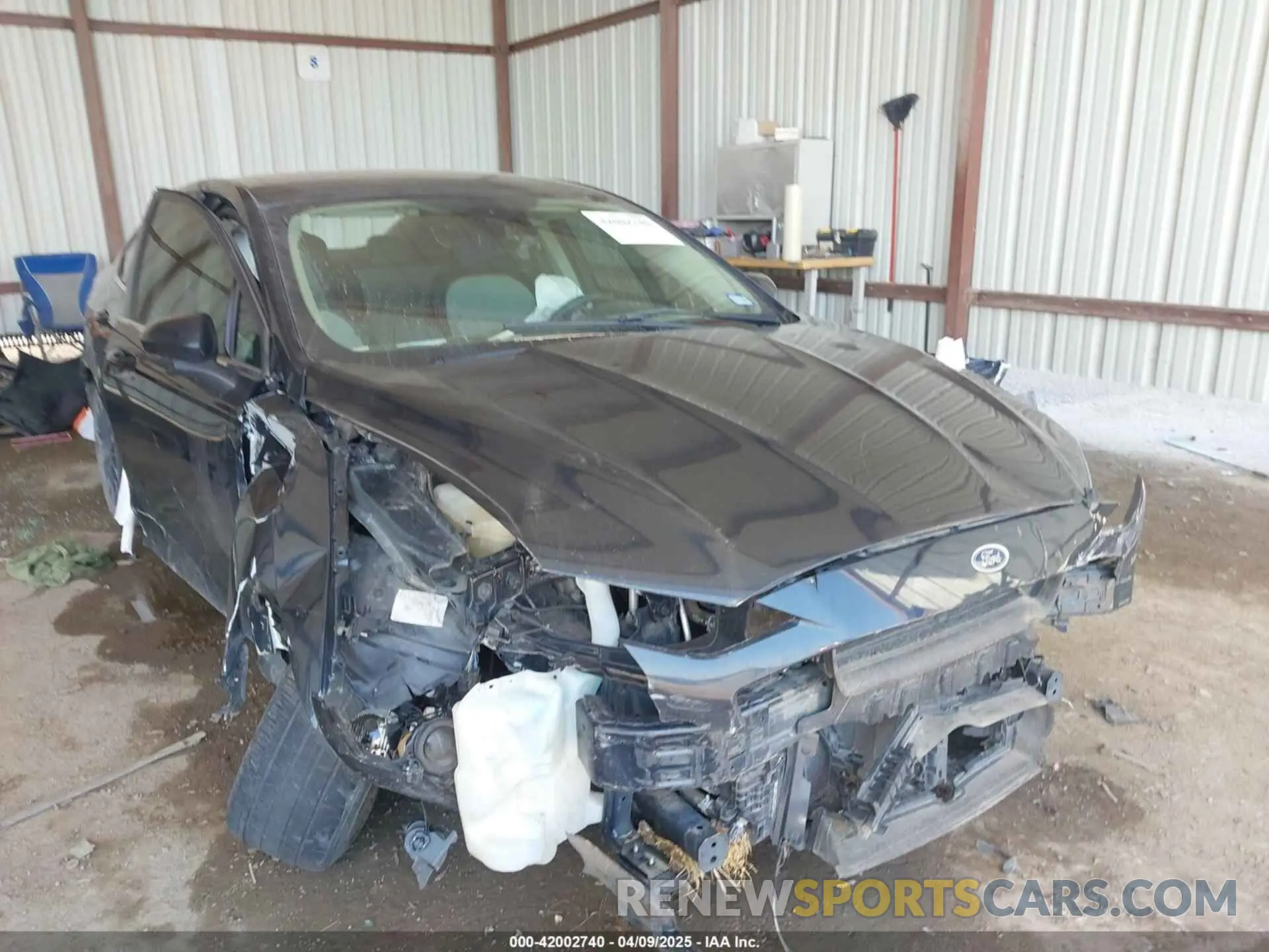 1 Photograph of a damaged car 3FA6P0HD7LR245563 FORD FUSION 2020