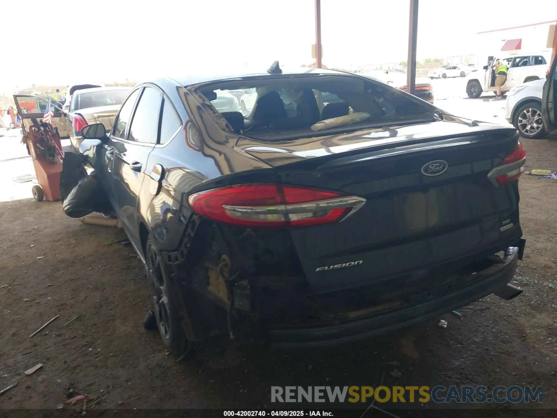 3 Photograph of a damaged car 3FA6P0HD7LR245563 FORD FUSION 2020