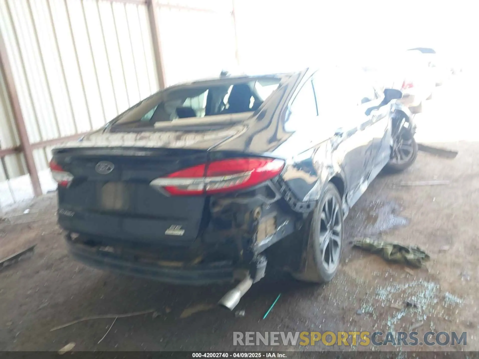 4 Photograph of a damaged car 3FA6P0HD7LR245563 FORD FUSION 2020