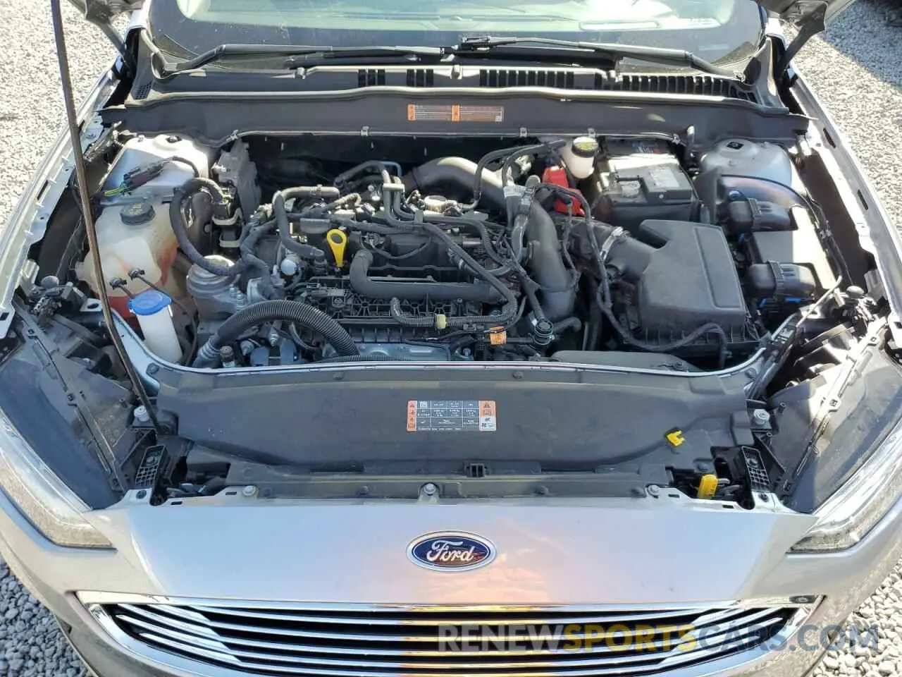 11 Photograph of a damaged car 3FA6P0HD8LR107207 FORD FUSION 2020
